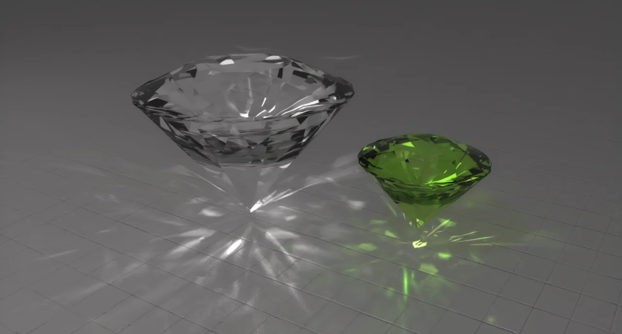 Caustics study, rendered in Shuaa